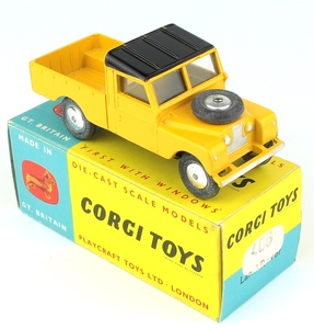 Corgi 406 landrover x17