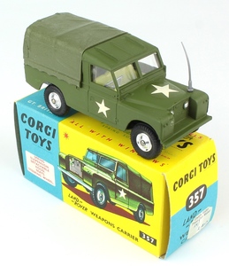 Corgi 357 landrover weapons carrier x19