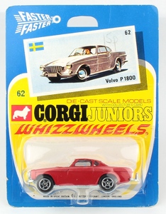 Corgi juniors 62 volvo p1800 x38