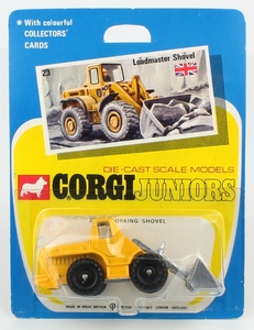 Corgi juniors 23 loadmaster shovel x40