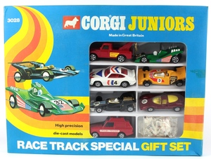 Corgi juniors 3028 race track special gift set x117