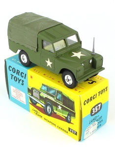 Corgi 357 landrover weapons carrier x227