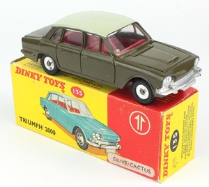 Dinky 135 triumph promotional olive cactus x388