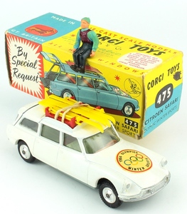 Corgi 475 citroen safari winter sports x418