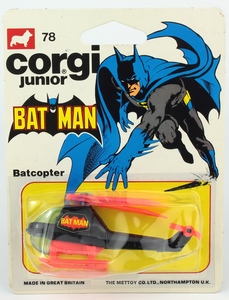 Corgi junior 78 batcopter x450