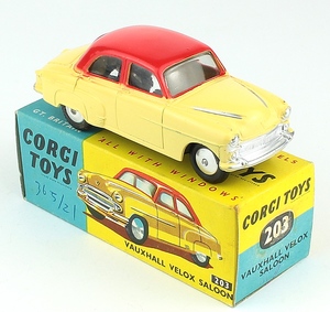 Corgi 203 vauxhall velox saloon x555