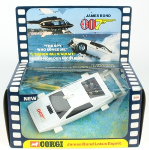 Corgi 269 lames bond lotus esprit x598