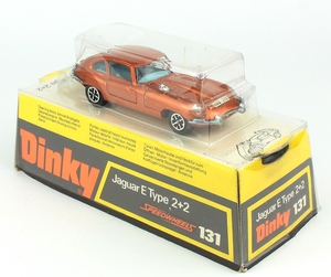 Dinky 131 e type jaguar bronze bubble pack x735