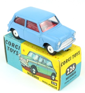 Corgi 226 morris mini minor x806