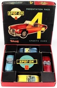 Spot on presentation pack 4 sport cars x961