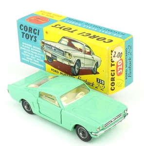 Corgi 320 ford mustang green yy111