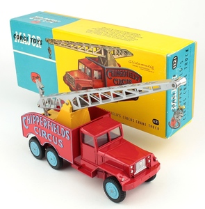 Corgi 1121 chipperfields circus crane truck yy121