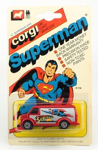 Corgi junior 47 superman van yy129