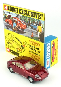 Corgi 341 mini marcos golden jacks yy168