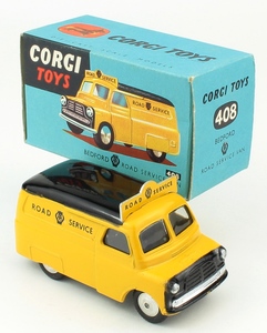 Corgi 408 bedford aa service van yy261