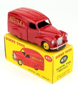 Dinky 471 nestle's austin van yy285