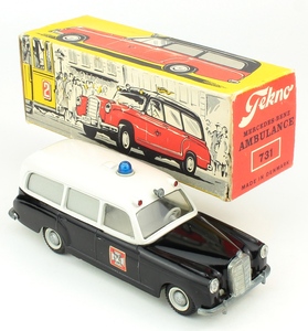 Tekno 731 mercedes ambulance yy288