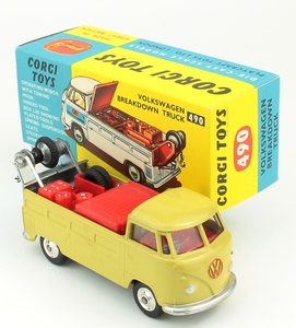 Corgi 490 vw breakdown truck yy311