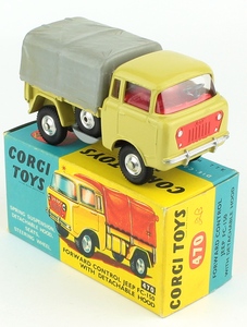 Corgi 470 forward control jeep yy363