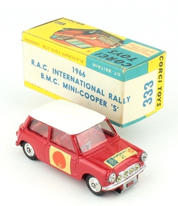 Corgi 333 sun rally mini yy364