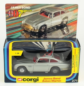 Corgi 271 james bond aston martin yy423