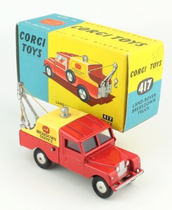 Corgi 417 landrover breakdown truck yy427