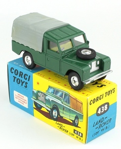 Corgi 438 landrover yy428