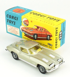 Corgi 310 chevrolet corvette sting ray yy441