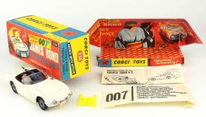 Corgi 258 james bond toyota yy503