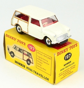 Dinky 197 morris mini traveller yy521