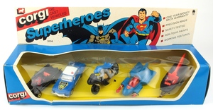 Corgi junior gift set 3114 superheroes yy535