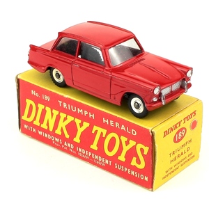 Dinky 189 triumph herald yy550