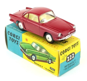 Corgi 222 renault floride yy584