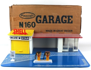 Playcraft n160 corgi toys garage yy621