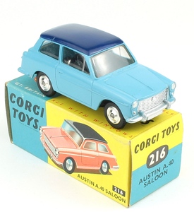 Corgi toys 216 austin a40 yy677