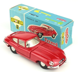 Spot on models 217 e type jaguar yy698