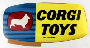Corgi toys window sticker yy664