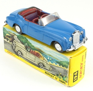 Nicky dinky toys 194 bentley yy740a