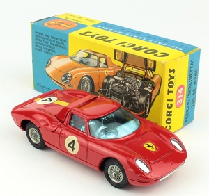 Corgi toys 314 ferrari berlinetta yy765