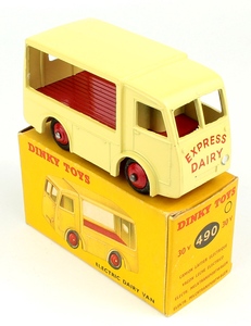 Dinky toys 490 electric dairy van express dairy yy776