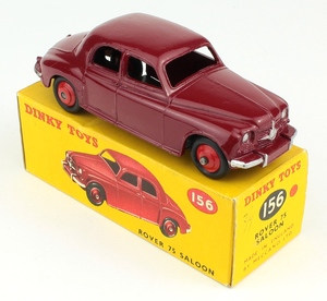 Dinky toys 156 rover 75 yy783