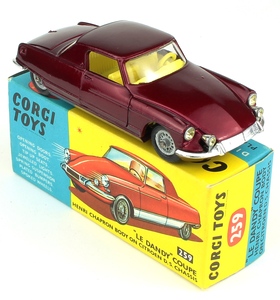 Corgi toys 259 citroen le dandy t649