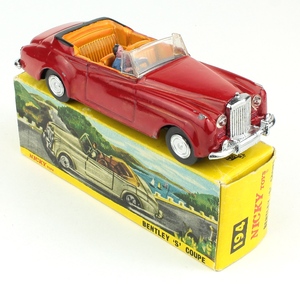 Nicky dinky toys 194 bentley yy788