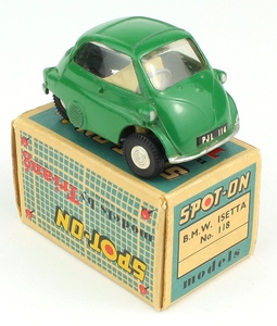 Spot on models 118 bmw isetta yy793