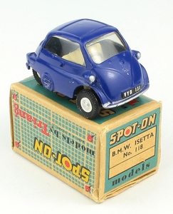 Spot on models 118 bmw isetta yy834