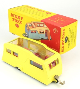 Dinky toys 117 four berth caravan yy870