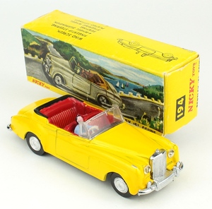 Nicky toys 194 bentley yellow yy880