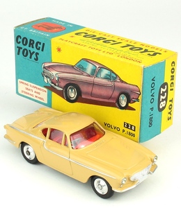 Corgi toys 228 volvo p1800 yy891