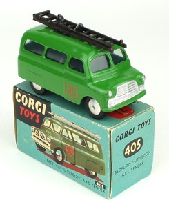 Corgi toys 405 bedford afs yy893