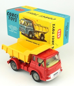 Corgi toys 494 bedford tipper truck yy896